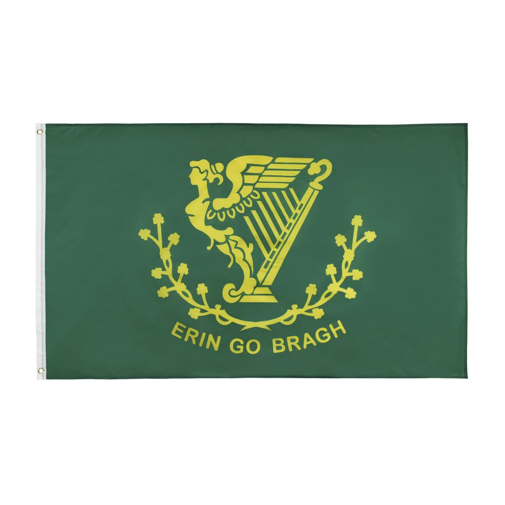 Xingying 90x150cm Ireland Irish Erin Go Bragh Harp Flag 1