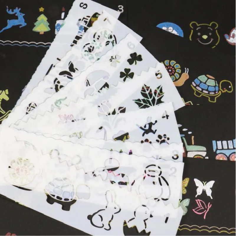 8 шт./компл. Мультяшные животные искусство корейский Канцтовары живопись