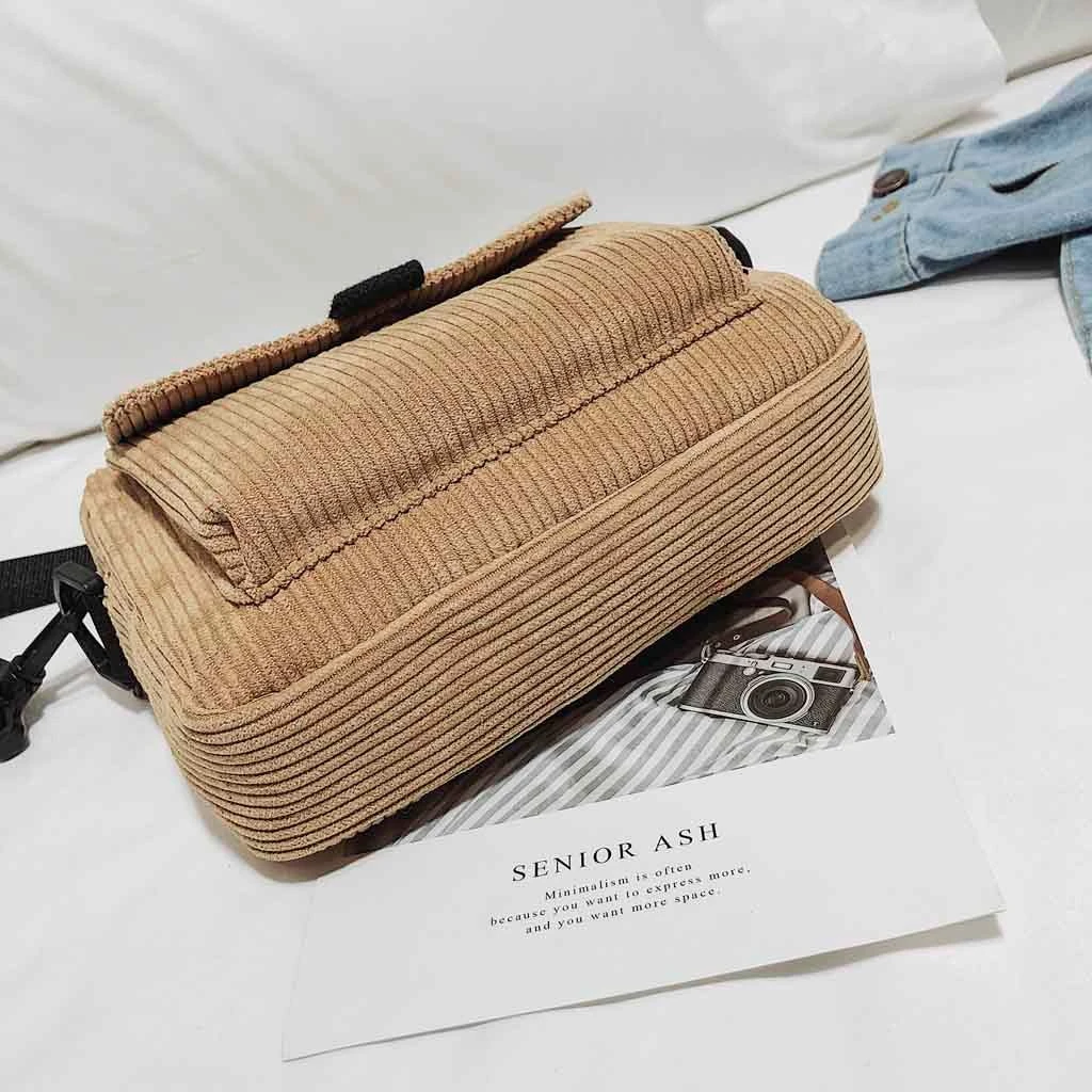 Aelicy Messenger Package New Fashion Women Corduroy Female Bag Female Phone Bag Shoulder Bag For Ladies Bolso Mujer 1025