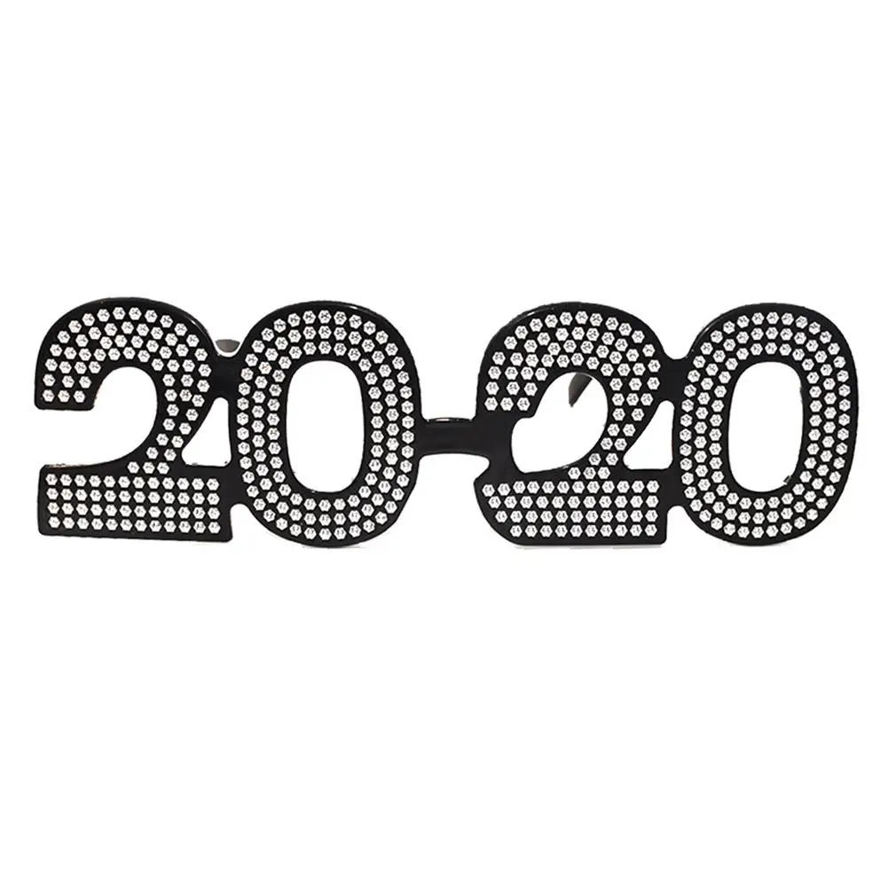 2020 очки блестящие новогодние забавные новинка вечерние