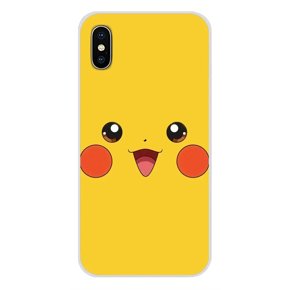 images 10 Прозрачные чехлы из ТПУ для samsung Galaxy S3 S4 S5 Mini S6 S7 Edge S8 S9 S10 Lite Plus Note 4 5 8 9 милый мультяшный Пикачу - Цвет: images 10