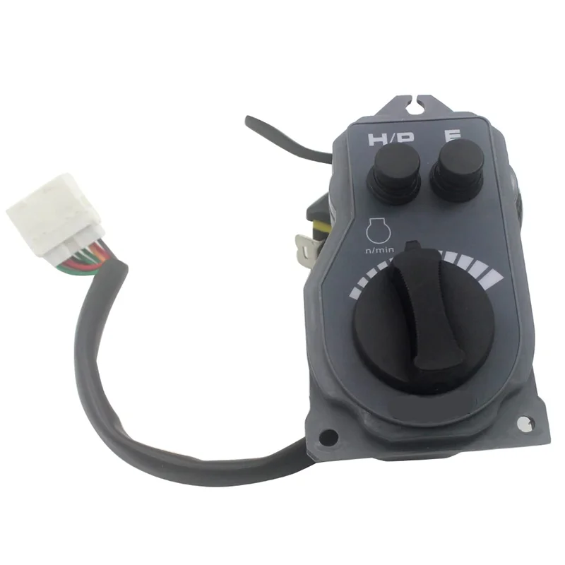 

Ручка газа 4341545 - SINOCMP детали ручки для Hitachi EX200 EX100, запчасти для экскаватора, топливный циферблат, ручной переключатель ручка газа