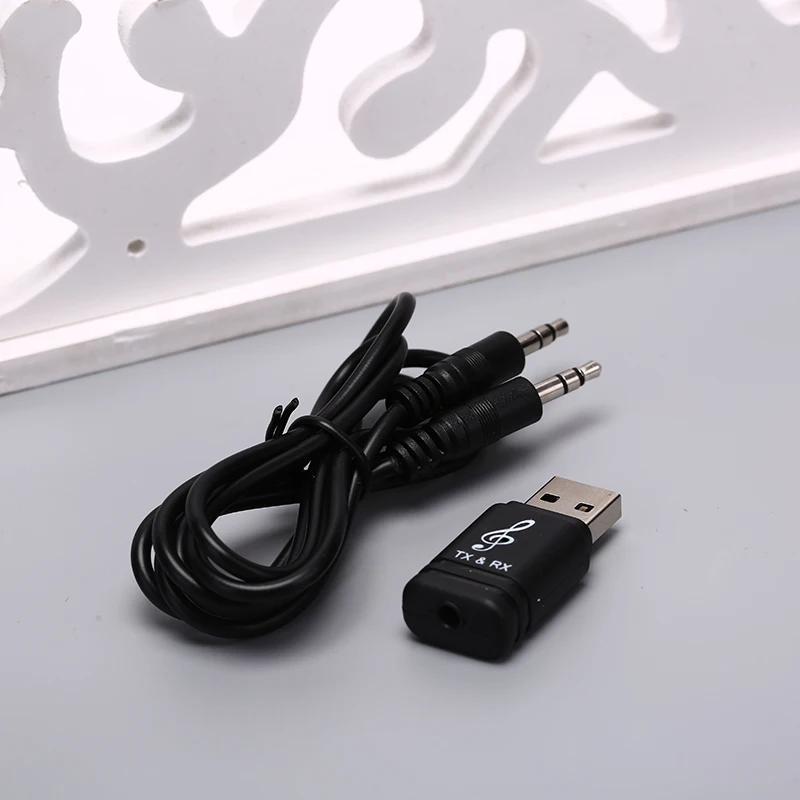 2 в 1 USB Bluetooth 5,0 передатчик приемник PC tv динамик беспроводной адаптер 1 шт. поставка с инструкцией пользователя