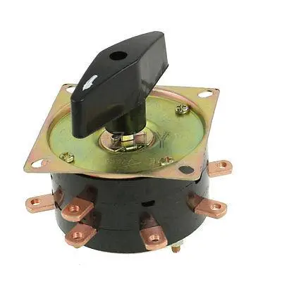 

Welding Machine 380V 40A 1 Poles 9 Pins Combination Changeover Switch