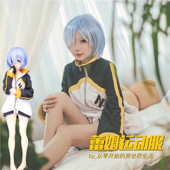 

Rem Ram Cosplay Hoody Anime Re Life In A Different World From Zero Cosplay Costume For Lolita Rem Ram Cos Harujuku Anime Hoodies