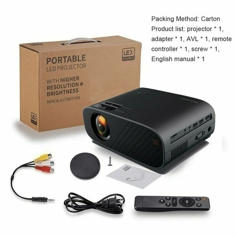 3d Led Mini Projector Wifi Bluetooth 1080p Hd Projector For Android Iphone Support Hdmi Vga Usb 3d Video Beamer Ps4 Xbox Light Led Night Lights Aliexpress