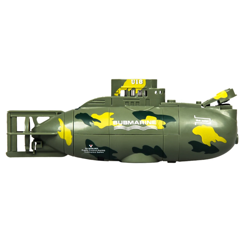 Скоростная лодка гоночная Игрушка Дети моделирование модель дистанционного управления Военный Открытый Электрический мини образование RC Подводная лодка корабль подарок
