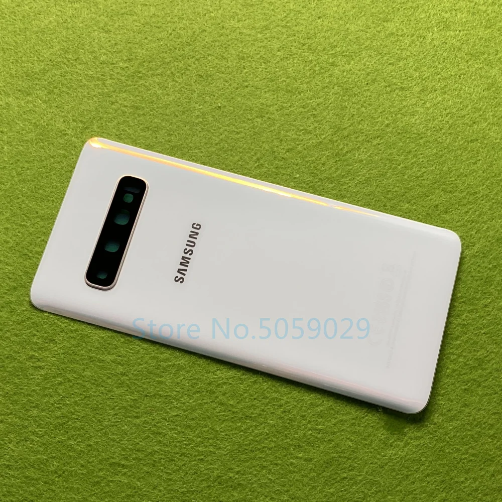 Для Samsung Galaxy S10 Plus + G9750 G9730 S10e G970 задняя крышка батарейного отсека камера