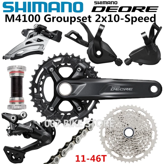Shimano Deore M4100 Groupset Mtb Bike 