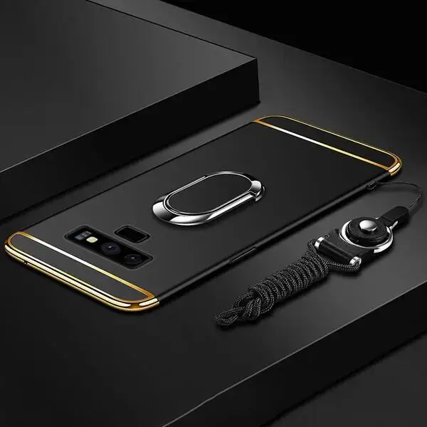 NOTE8 NOTE9 Жесткий ПК 3 в 1 ультратонкий покрытый магнитным кольцом кронштейн