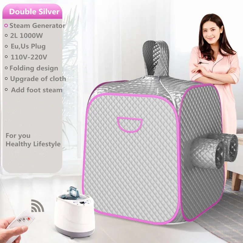 Steam Sauna Portable Sauna Room Bath Steam Generator Portable Sauna