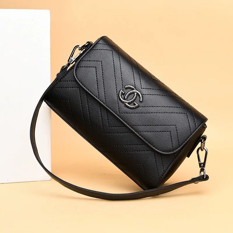 

Middle-aged WOMEN'S Bag Mommy Bag Crossbody Bag Handbag 2019 New Style Korean-style-Style Fashion Simple Grandma WOMEN'S Bag