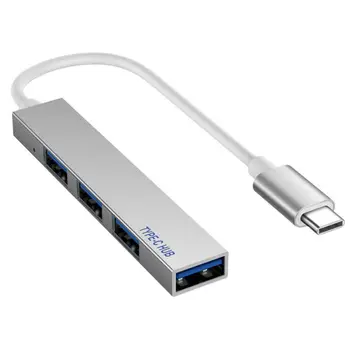

Type-C To 4 USB 3.0 HUB Splitter Converter OTG Adapter Cable For Macbook Pro IMac PC Laptop Notebook High-quality