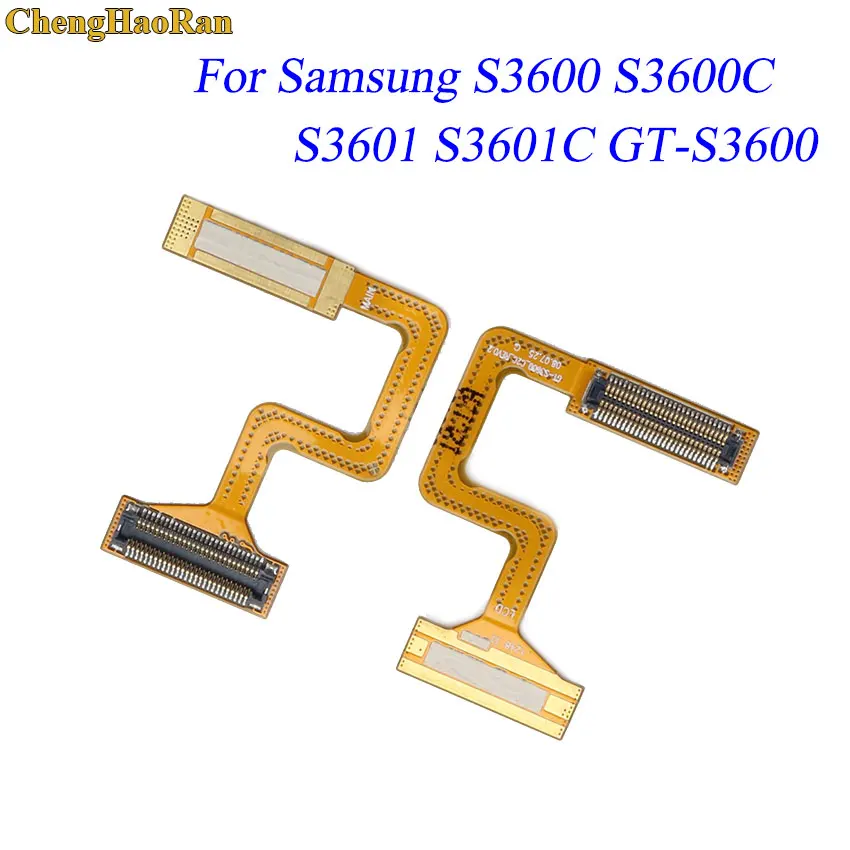ChengHaoRan Pantalla Lcd Display Screen Connector Motherboard Ribbon Flex Cable For Samsung S3600 S3600C S3601 S3601C GT-S3600 |