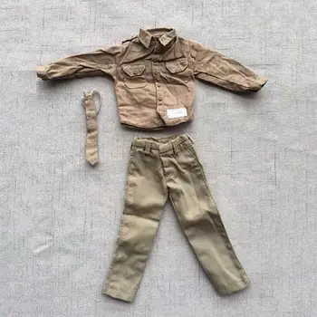 

1/6 Scale Boy Male Casual Pants Clothing Man Pilot Casual Wear Shirt Clothes For 12" Action Figure Body Doll Toys