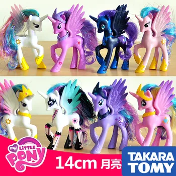 

Unicorn Rainbow Horse My Little Horse Cute Anime Cartoon Animal Pets Fairy Doll Action Figure Models Birthday Toys For Children
