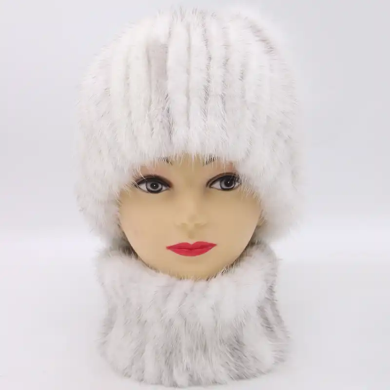 womens beanie hat and scarf set