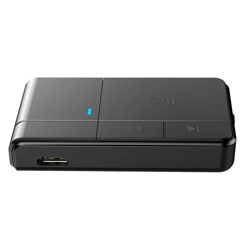 Bluetooth приемник 5,0 беспроводной передатчик 3,5 мм разъем громкой связи с 10H время воспроизведения для наушников динамик аудио AUX автомобиля