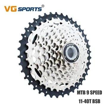 

Mountainous Bike Cassette 9 Speed 11-40T Freewheel Road Bike Sprocket 9V 9S cog cdg Bike Flywheel for Shimano Sram VG Sports