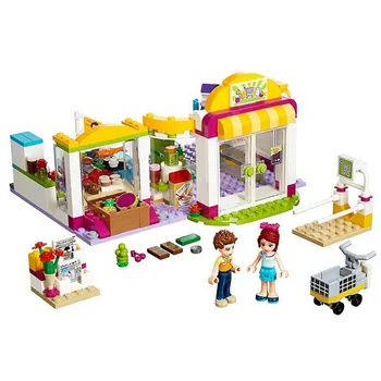 

Bela 10494 Friends Series Fruit Shop Convenience Store Building Block 318pcs Bricks Compatible Friends 41118