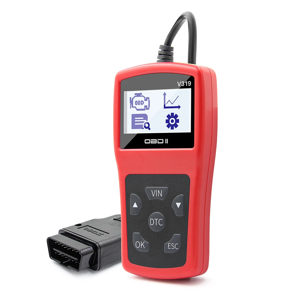 V319 считыватель кодов OBDII/EOBD Считывание/Чистка кода неисправностей OBD OBD2 V319 ELM327 автомобильный диагностический инструмент obd2 сканер VS ELM 327 V1.5