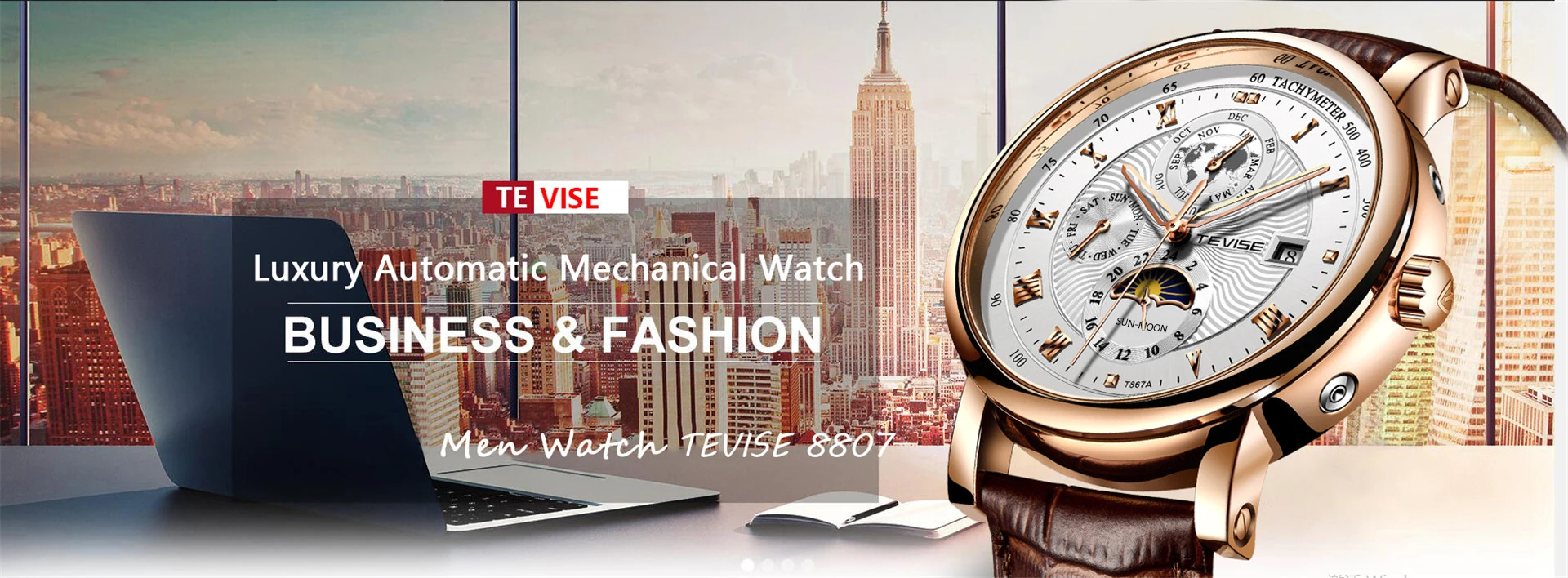 2021 New TEVISE WristWatch Men Business Automatic Mechanical Watch Fashion Luxury Tourbillon Sport Men Watches Relogio Masculino