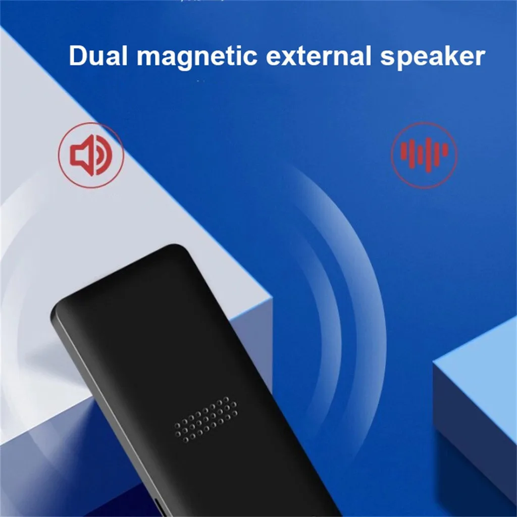 MP4 плеер MP3 Bluetooth без потерь hi-fi звук MP3 MP4 Музыка сенсорная кнопка встроенный Громкий динамик для Рождественский подарок
