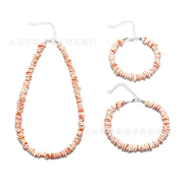 

2020 Bohemia Scallop Fashion Shell Choker Pendant Necklaces For Women Vintage Charm Summer Necklace Jewelry
