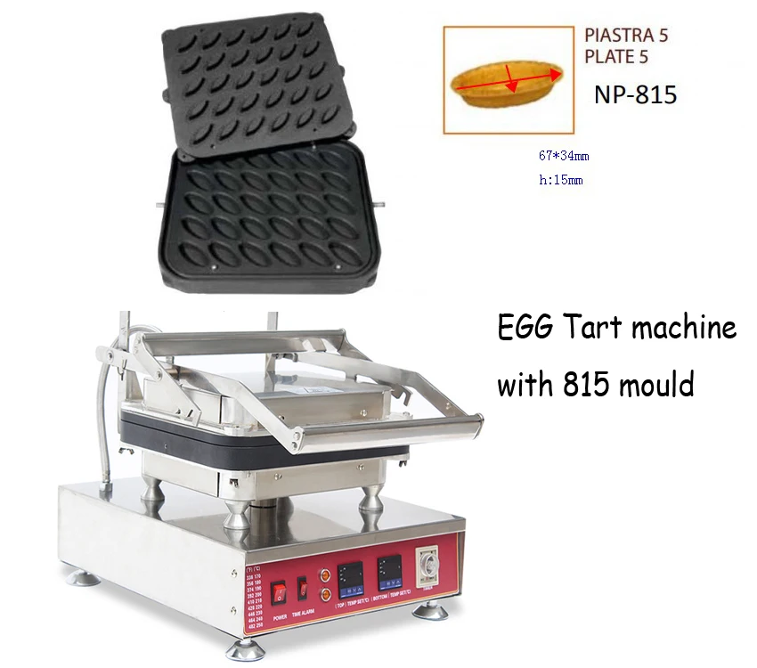 Коммерческий 815 модель цифровой поток сыра Тарт оболочки машина 3200 мощность круглый тартлет машина - Цвет: 815