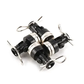 

4pcs Strong Magnet Car Shell Column Post Invisible Mount Clips for 1/10 RC Car Upgrade Parts Accessories TRX4 SCX10