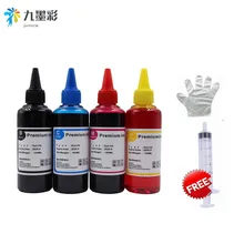 100ML/Bottle Refill Dye Ink For Epson Canon HP Printer Universal CISS Tank Ink Replacement Dye Ink For HP For Canon For Epson