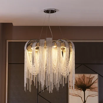 

New New design LED aluminum chandeliers luxury light D650mm Gold/silver can be customized