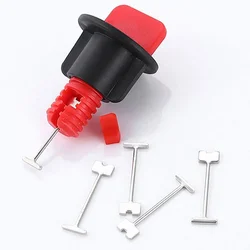 Aiguilles de rechange en acier de 100mm, 1.5 pièces, pour niveleur de carrelage mural, broches remplaçables, outils de Construction de carreaux 