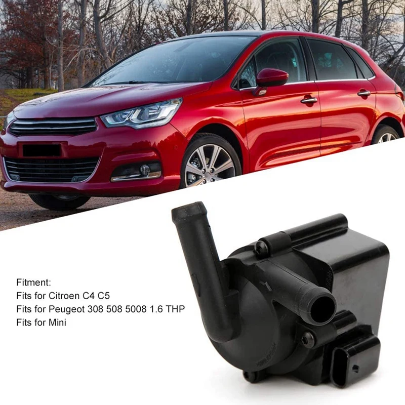 Турбоэлектрический водяной насос без кронштейна 9806790880 для Citroen C4 C5 Peugeot 308 508 5008 1 6
