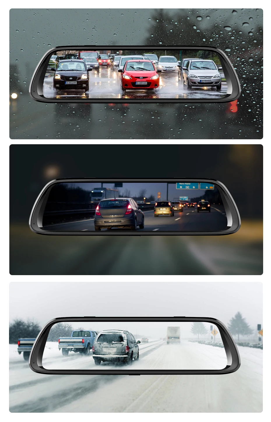 LDZDSEE H9 Автомобильный видеорегистратор камера зеркало 4G Android 8,1 ADAS 1" ips Full HD 1080P для панели, GPS Cam видеорегистратор Регистратор