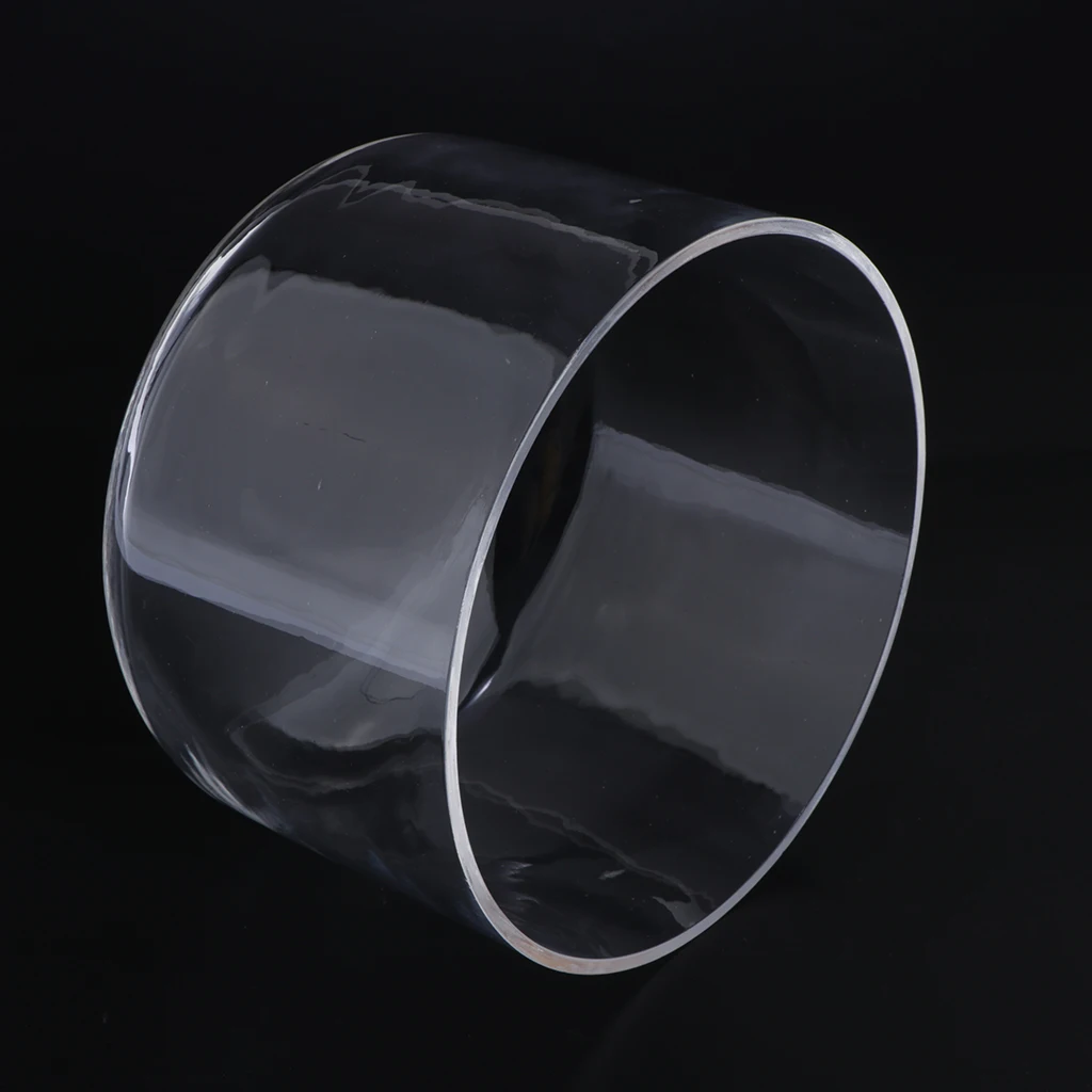 Musical Instruments Clear Crystal Singing Bowl C Note Root Chakra 6 inch