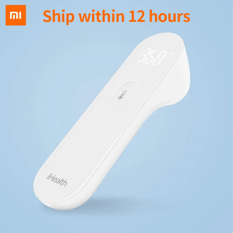 Оригинальный термометр Xiaomi Mijia iHealth для лба Бесконтактный инфракрасный