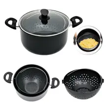 2-в-1 Пособия по кулинарии горшок с поворотный фильтр не липкий практичный Пособия по кулинарии горшок для Кухня