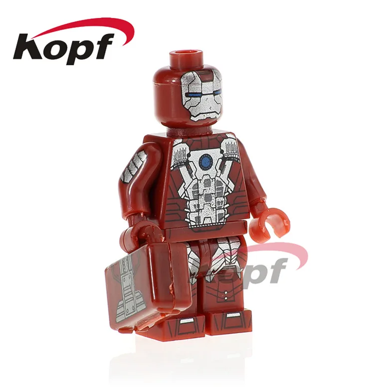 

20Pcs PG333 Building Blocks Super Heroes Iron Man Punisher Parallax Reverse-Flash Wolverine Bricks Learning Toys for children