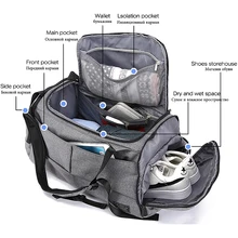 2в1 Оксфорд Высокое качество дорожные сумки ручной багаж Мужская спортивная сумка рюкзак для путешествий на выходные сумка для путешествий рюкзаки для путешествий