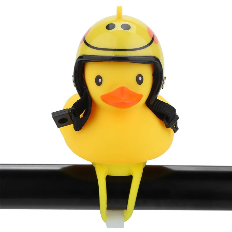 Мультяшная УТКА ГОЛОВА светящаяся утка велосипедные звонки ручка детский подарок игрушка 0G19