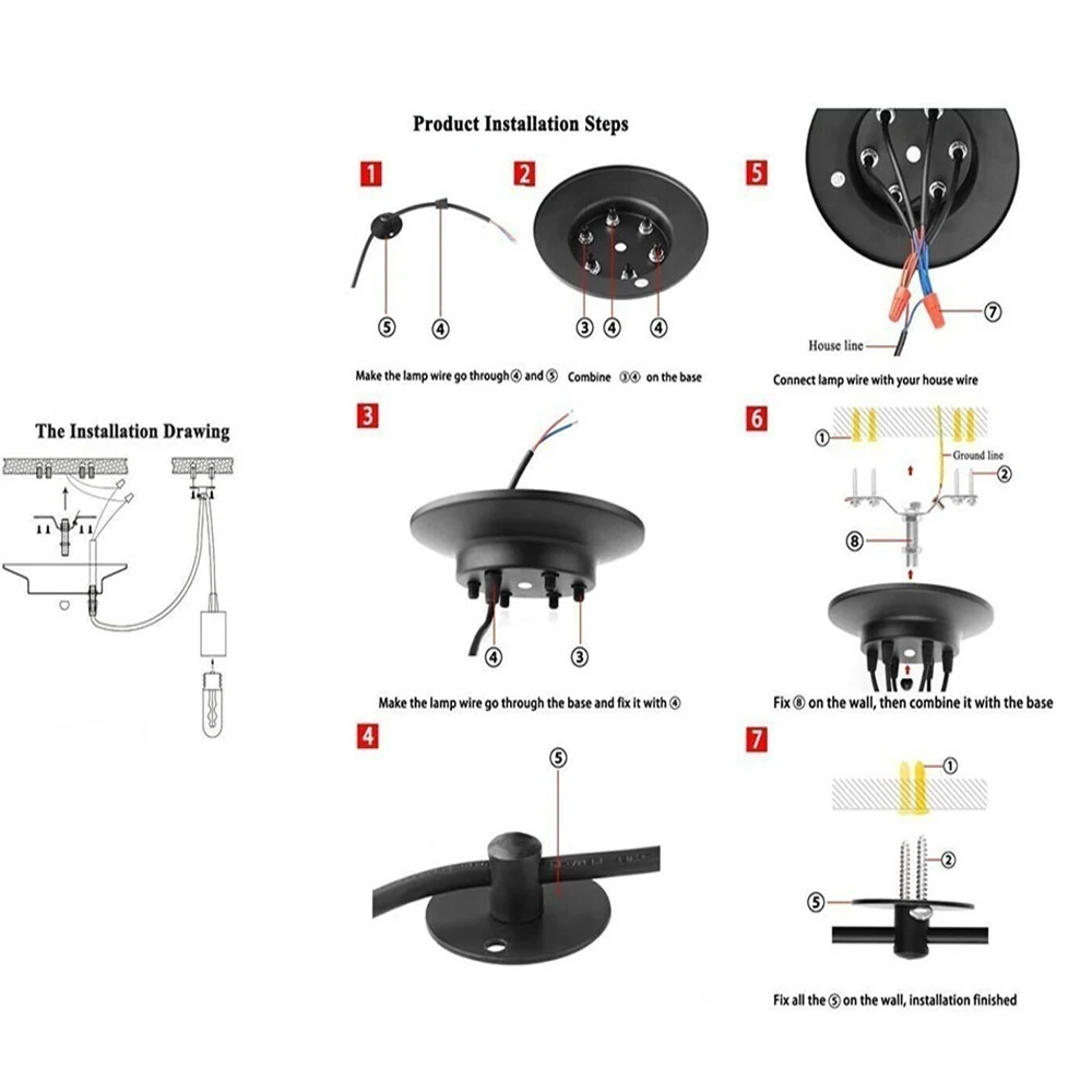 Nordic Retro Ceiling Light Bedroom Decor Spider Ceiling Lights Vintage Loft Industrial Hanging Lamp Cafe люстра потолочная