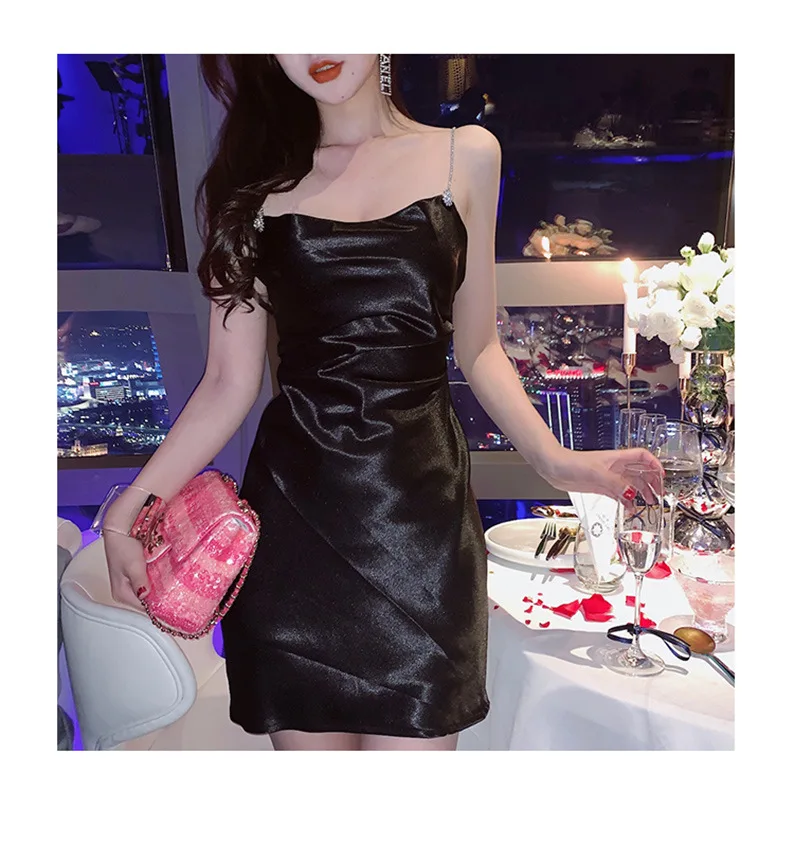 Muses2019 женское платье, стиль, элегантное вечернее платье, атласное, бриллиантовое, камзол, сексуальное платье с открытыми плечами