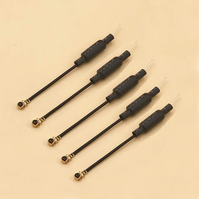 5 pcs Новинка 5,8 Г fpv-передатчик антенна UFL 85 мм 5,8 Г 2dBi до 2.5dBi IPX/UFL Высококачественная антенна для внутреннего Мини RC FPV гоночный Дрон - Цвет: 5 pcs