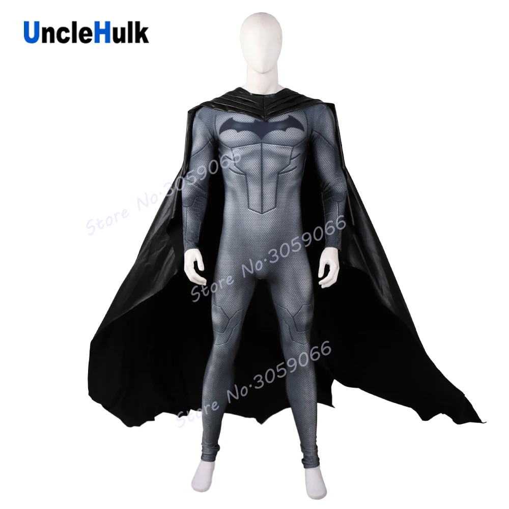 Iron Bat Cosplay Costume Spandex Zentai Suit - Bodysuit And Cloak