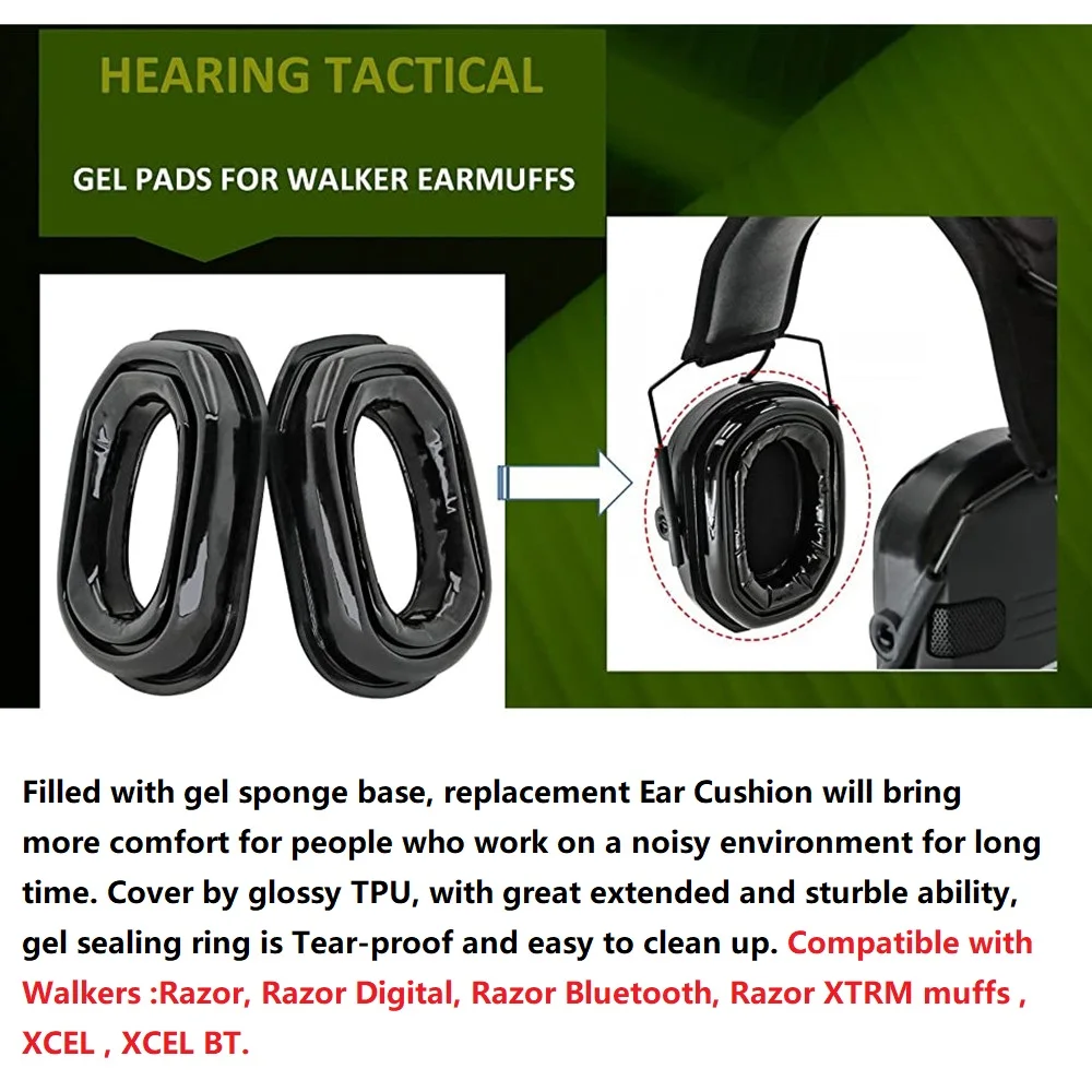 HEARING TACTICAL Walkers Razor and Xcel 