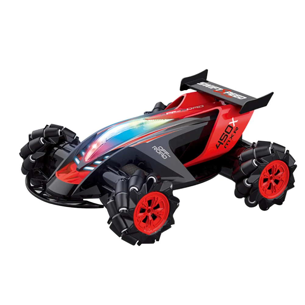 

Z108 Remote Control Mecanum 2.4G Off Road 1:10 Stunt RC Car Toys Drift 360 Degree Spinning High Speed Kids USB Charging Gift