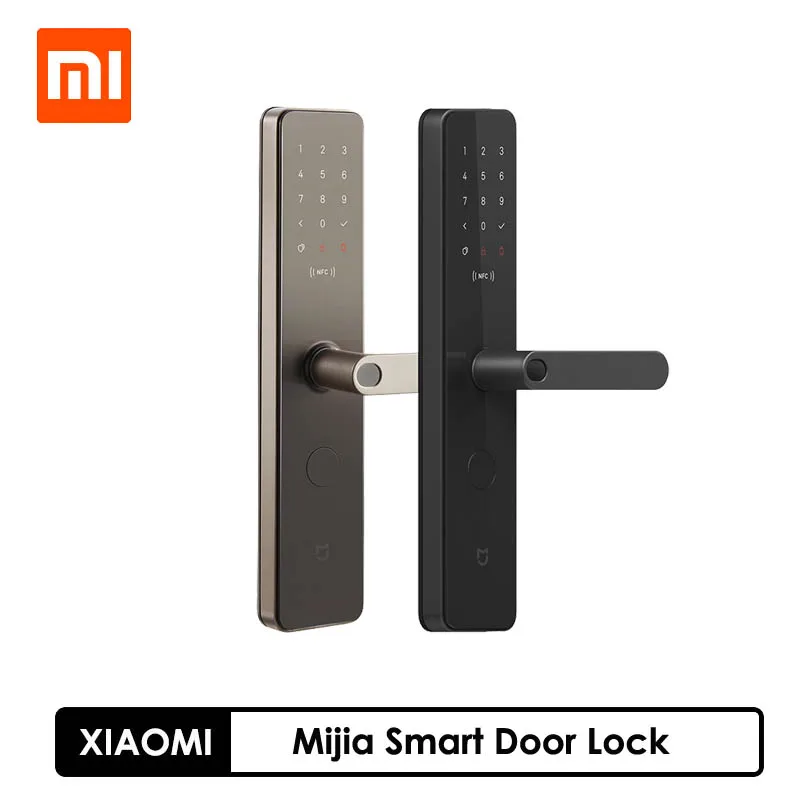 Оригинальный умный дверной замок Xiaomi Mijia с отпечатком пальца NFC Bluetooth