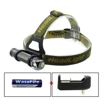 

2 in1 Mini Headlight LED XPL V5 1000lm 3 Modes Headlamp Camping Hunting Head Lamp Torch Flashlight with 18650 Battery & Charger