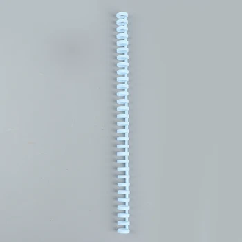 1Pc Band New Loose-leaf Plastic Binding Ring Spring Spiral Rings for 30 Holes A4 A5 A6 Paper Notebook Stationery Office Supplies 9